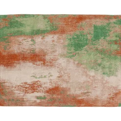 KARE Design Tapis À Poils Courts|Tapis Downtown Vert 170X240Cm