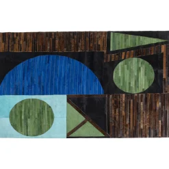 KARE Design Tapis En Peau|Tapis En Cuir Shifted 170X240Cm