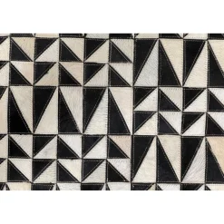 KARE Design Tapis En Peau|Tapis En Cuir Zigzag 170X240Cm