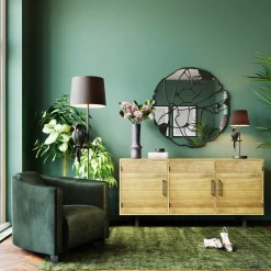 KARE Design Tapis À Poils Courts|Tapis Glimmer Vert 170X240Cm