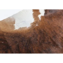 KARE Design Tapis En Peau|Tapis Hide Noir-Marron 232X255Cm