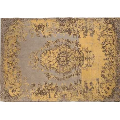 KARE Design Tapis À Poils Courts|Tapis Kelim Pop Jaune 170X240Cm
