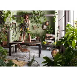 KARE Design Tapis À Poils Courts|Tapis Kelim Pop Jaune 170X240Cm