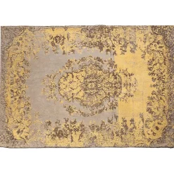 KARE Design Tapis À Poils Courts|Tapis Kelim Pop Jaune 170X240Cm