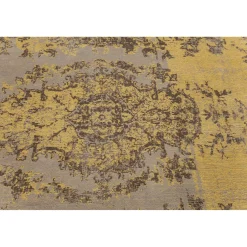 KARE Design Tapis À Poils Courts|Tapis Kelim Pop Jaune 170X240Cm