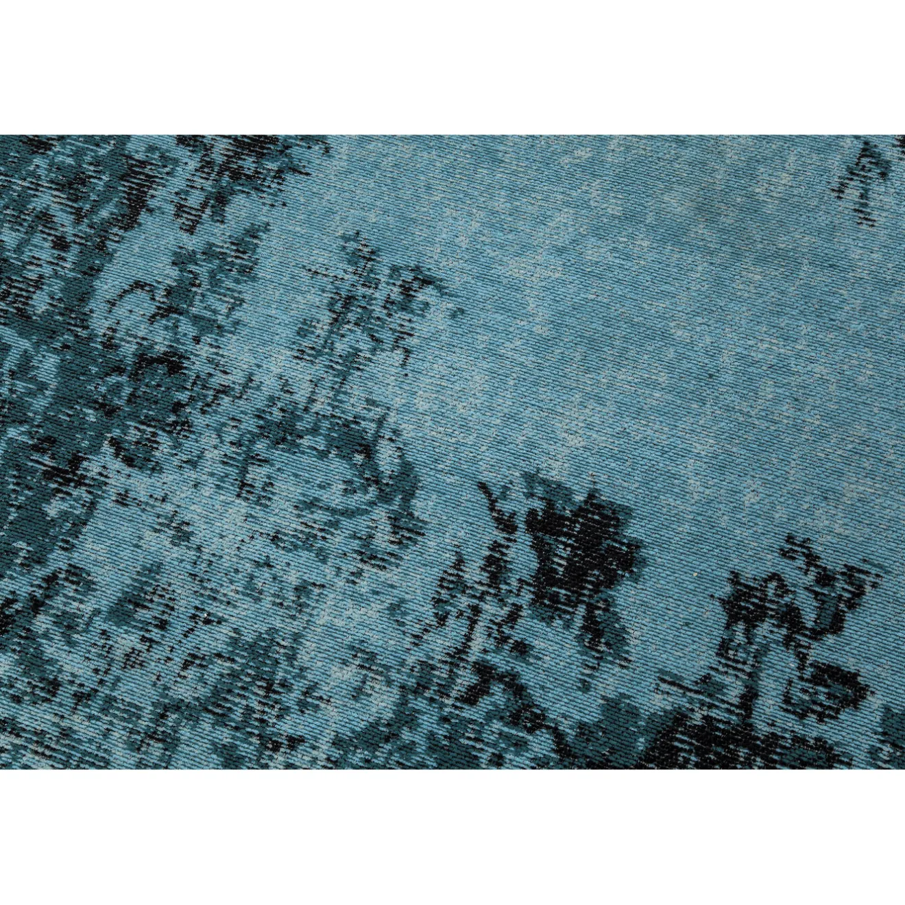 KARE Design Tapis À Poils Courts|Tapis Kelim Pop Turquoise 170X240Cm