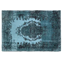 KARE Design Tapis À Poils Courts|Tapis Kelim Pop Turquoise 200X300Cm
