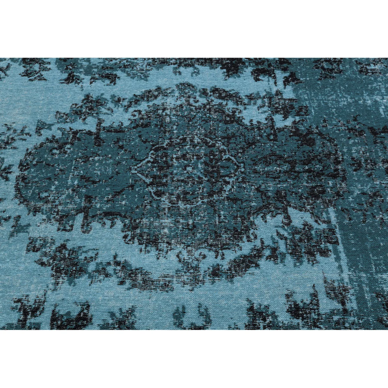KARE Design Tapis À Poils Courts|Tapis Kelim Pop Turquoise 200X300Cm