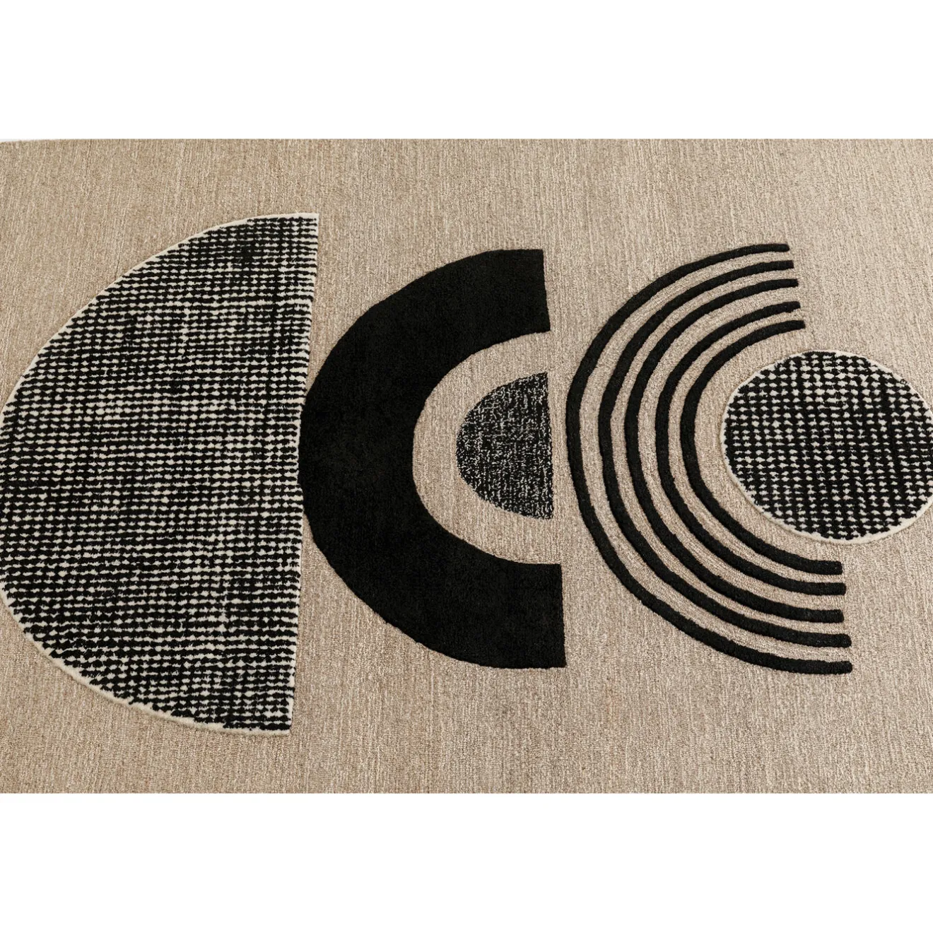 KARE Design Tapis À Poils Courts|Tapis Moon Parts 170X240Cm