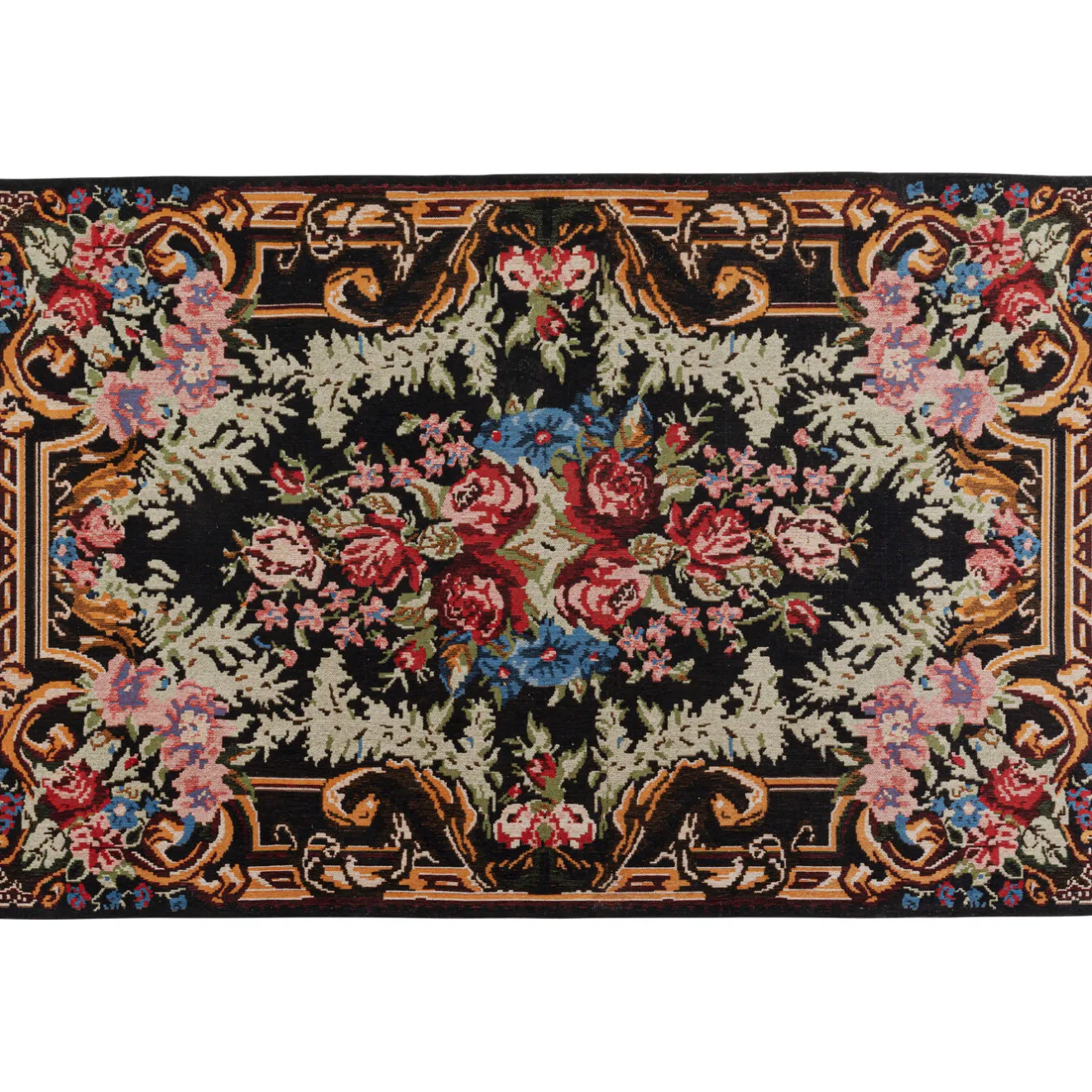 KARE Design Tapis À Poils Courts|Tapis Oriental Rose 170X240Cm