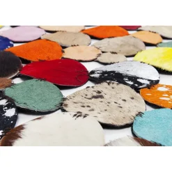 KARE Design Tapis En Peau|Tapis Rond Circle Multi O150Cm