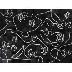 KARE Design Tapis En Peau|Tapis Àrt Faces 170X240Cm