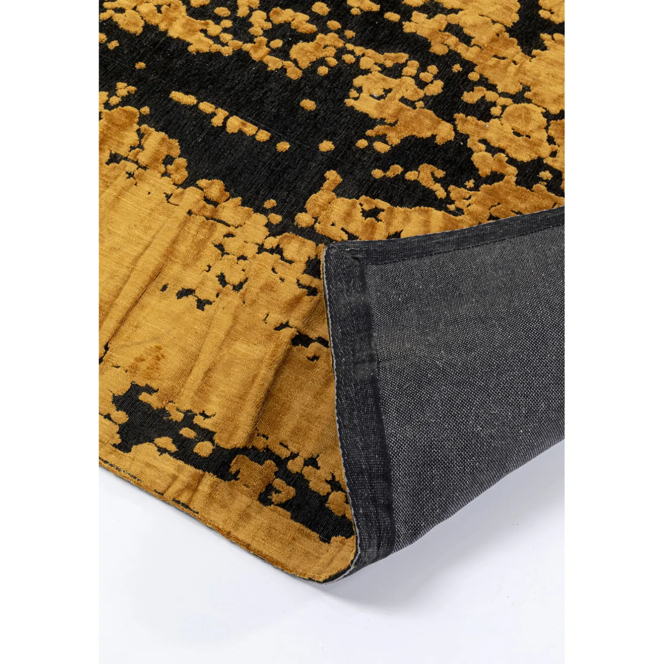 KARE Design Tapis À Poils Courts|Tapis Silja Jaune 170X240M