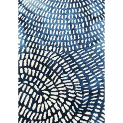 KARE Design Tapis À Poils Courts|Tapis Stamp Bleu 170X240Cm