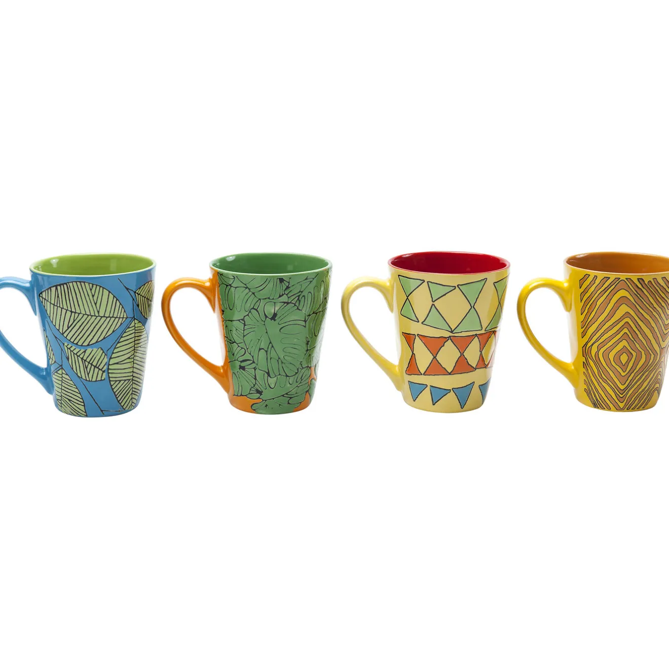KARE Design Tasses|Tasse African Heros Assorti