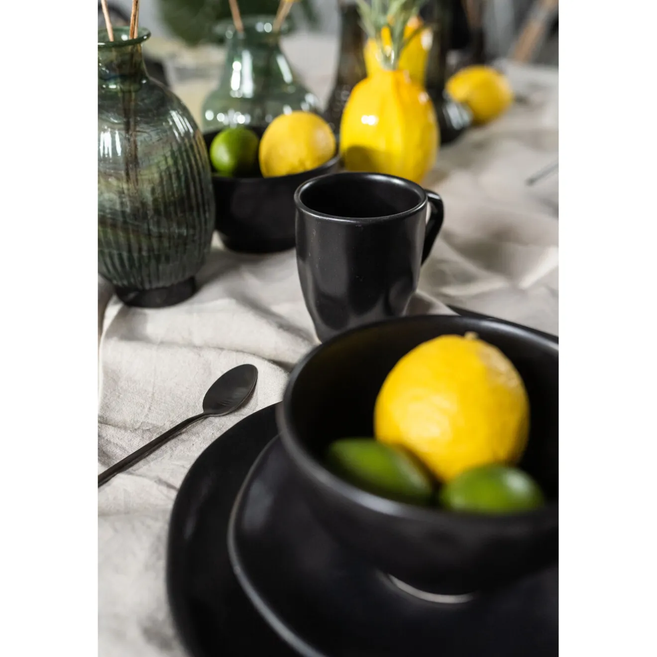 KARE Design Tasses|Tasse Organic Noire