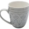 KARE Design Tasses|Tasse Sicilia Mandala Gris 10Cm