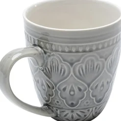 KARE Design Tasses|Tasse Sicilia Mandala Gris 10Cm