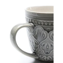 KARE Design Tasses|Tasse Sicilia Mandala Gris 10Cm