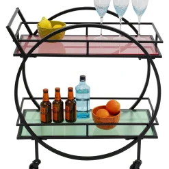 KARE Design Dessertes|Tea Cart Rainbow Rond