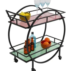 KARE Design Dessertes|Tea Cart Rainbow Rond