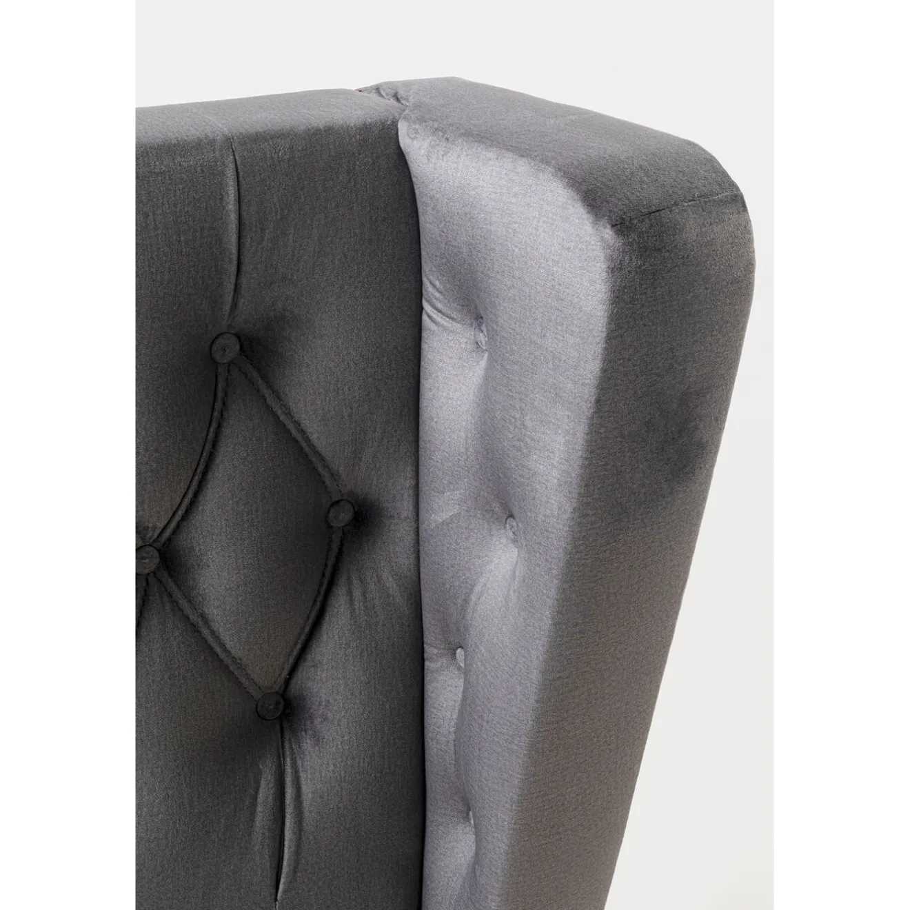 KARE Design Lits Boxspring|Tete De Lit Benito Moon Gris 160Cm