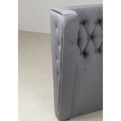 KARE Design Lits Boxspring|Tete De Lit Benito Moon Gris 180Cm