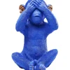 KARE Design Tirelires|Tirelire Monkey Mizaru Bleu