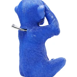 KARE Design Tirelires|Tirelire Monkey Mizaru Bleu