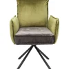 KARE Design Chaises Avec Accoudoirs|Tourne Chaise A. Acc. Chelsea.Vert