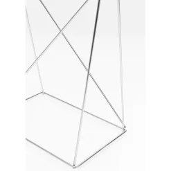 KARE Design Piètements De Tables|Treteaux-Bureau Polar Chrome (Set De 2)