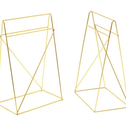 KARE Design Piètements De Tables|Treteaux-Bureau Polar Laiton (Set De 2)