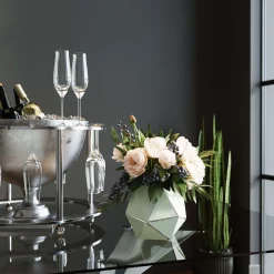 KARE Design Vases|Vase Art Pastel Argente 14Cm