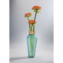 KARE Design Vases|Vase Barfly Bleu Clair 43Cm
