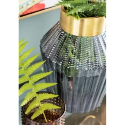 KARE Design Vases|Vase Barfly Gris 30Cm