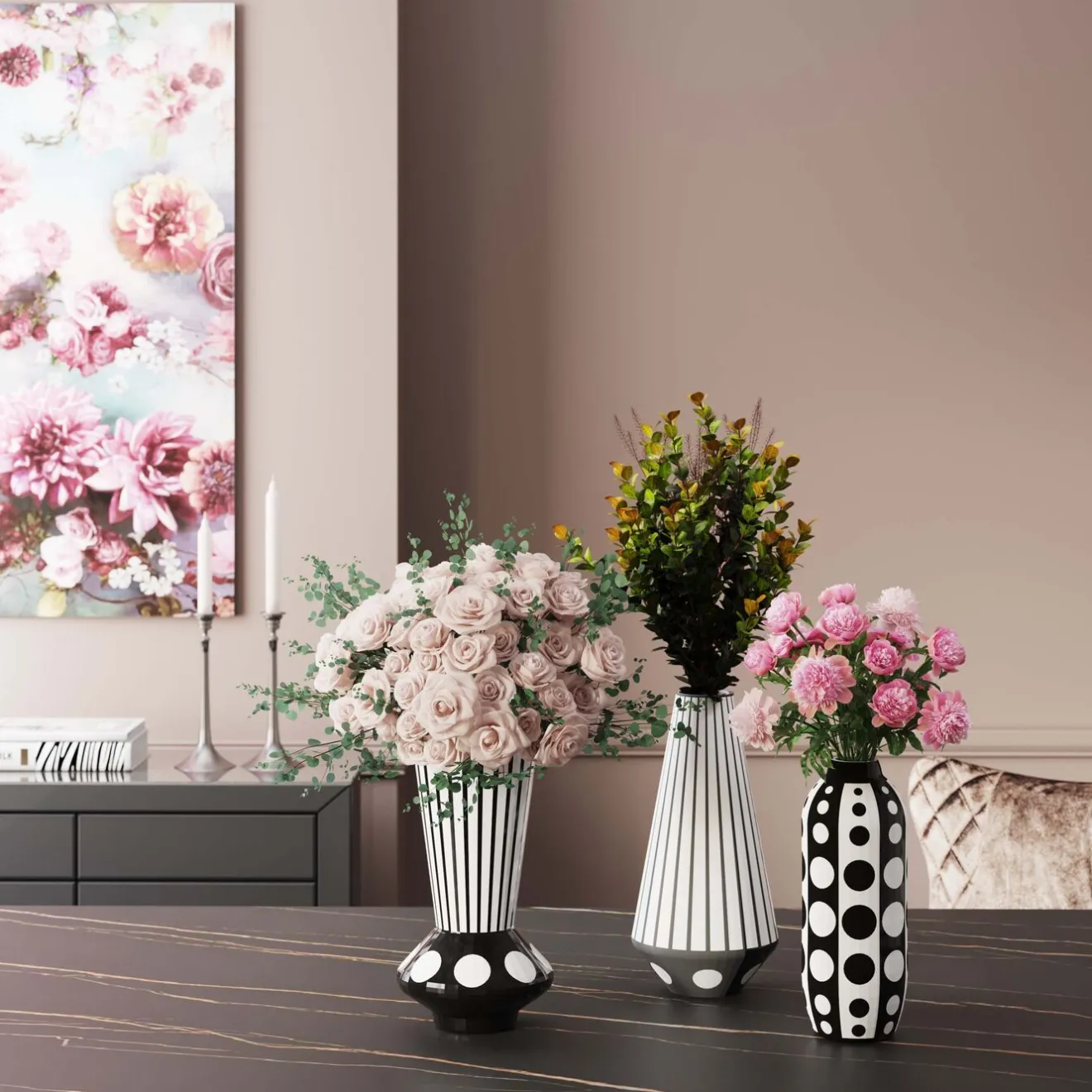 KARE Design Vases|Vase Brillar Cylinder 44Cm