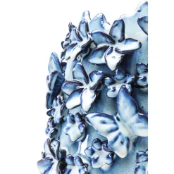 KARE Design Vases|Vase Butterflies Bleu Clair 35Cm