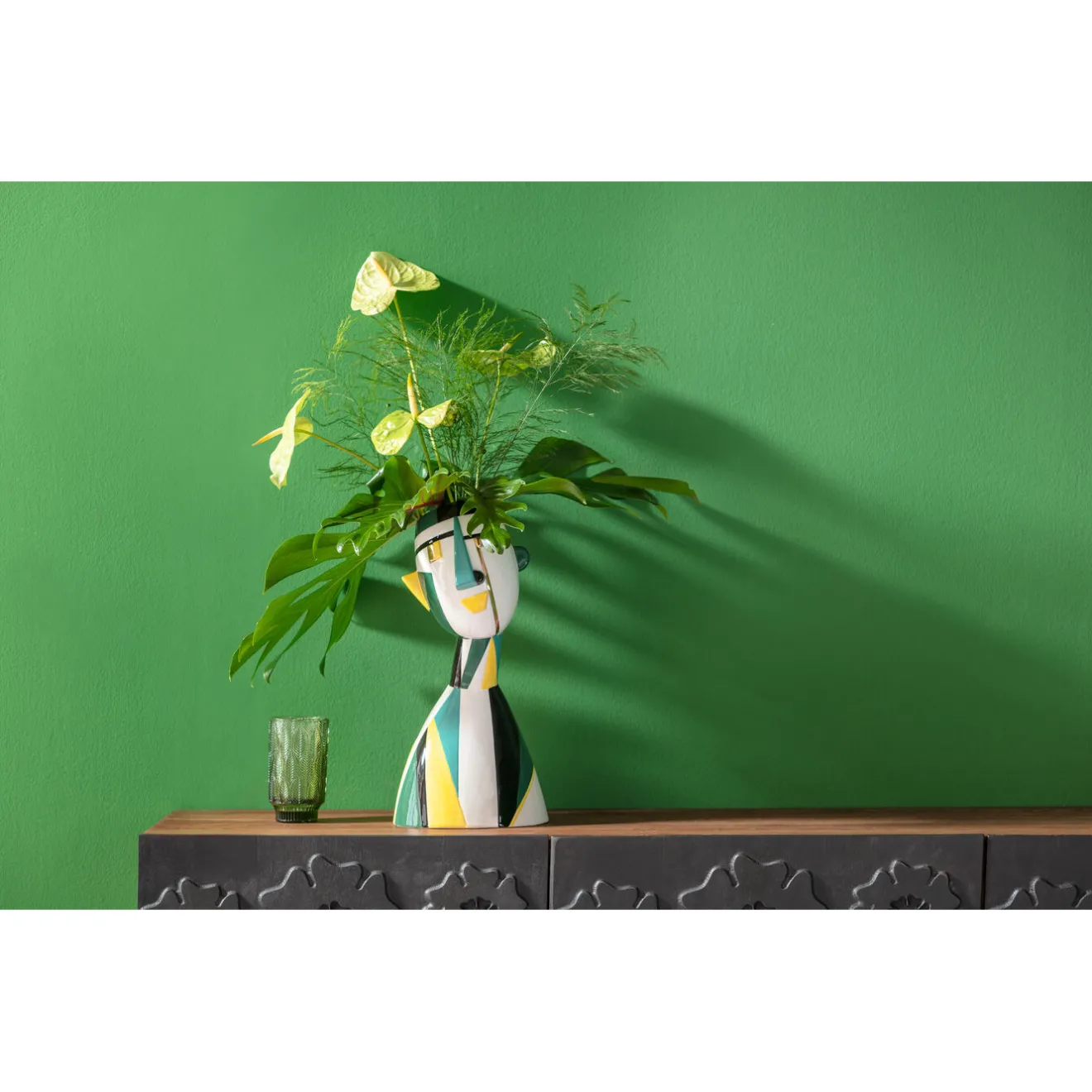 KARE Design Vases Décoratifs|Vase Décoratif Happy Face 43Cm