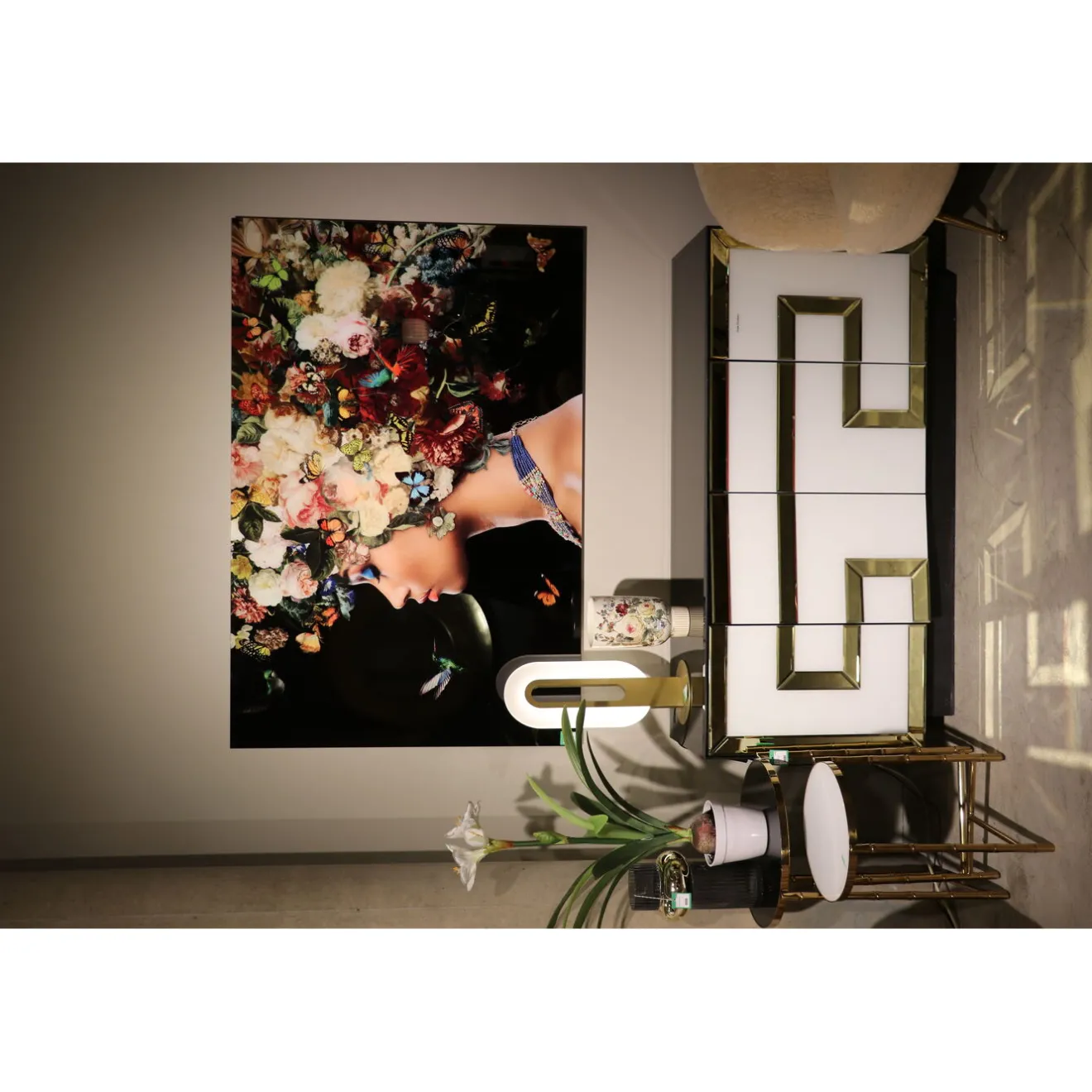 KARE Design Vases Décoratifs|Vase Décoratif Rose Magic Blanc 27Cm