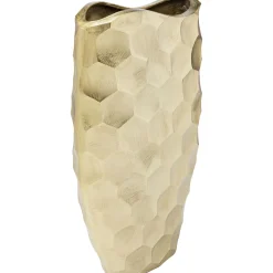 KARE Design Vases Décoratifs|Vase Décoratif Sacramento Comb Champagner Gold 59C