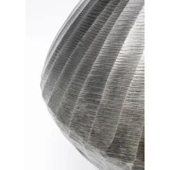 KARE Design Vases Décoratifs|Vase Décoratif Sacramento Carving Argente 30Cm
