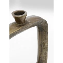 KARE Design Bougeoirs|Vase Décoratif Tanu Laiton 40Cm