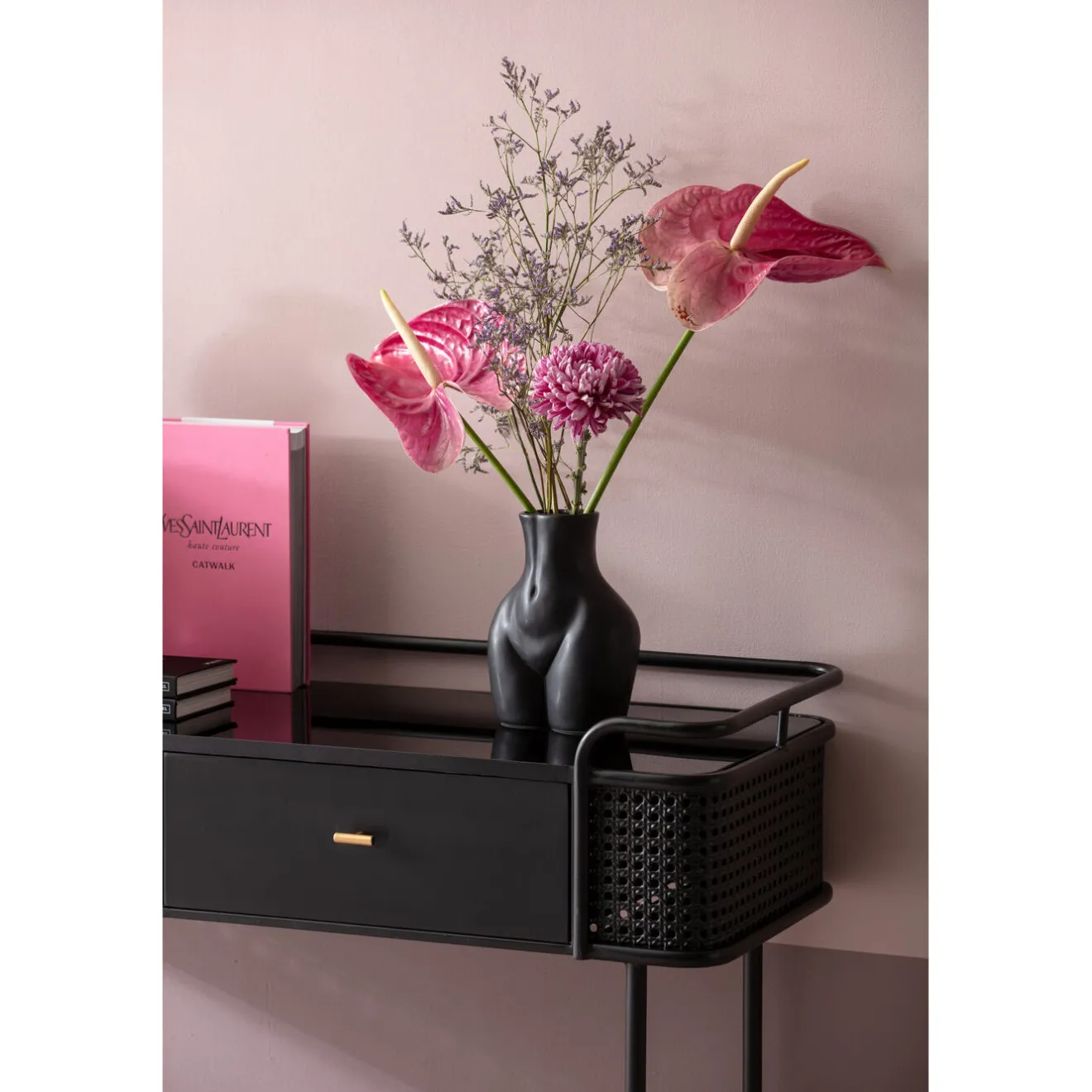 KARE Design Vases|Vase Donna Noir 22Cm