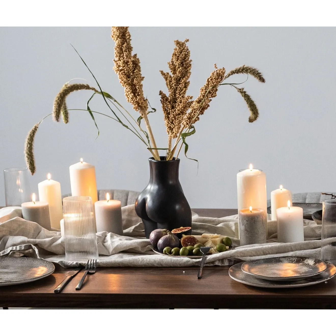 KARE Design Vases|Vase Donna Noir 22Cm