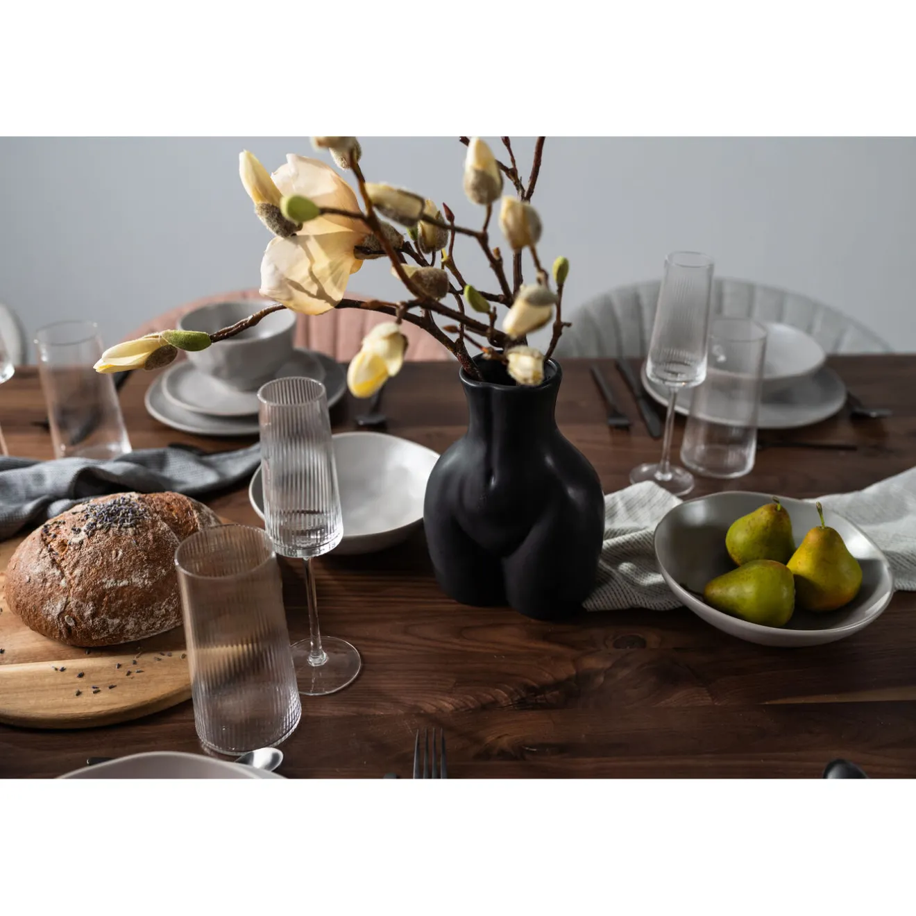 KARE Design Vases|Vase Donna Noir 22Cm