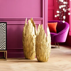 KARE Design Vases|Vase Feathers Dore 91