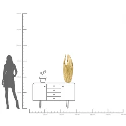 KARE Design Vases|Vase Feathers Dore 91