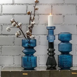 KARE Design Vases|Vase Marvelous Duo Bleu 42Cm