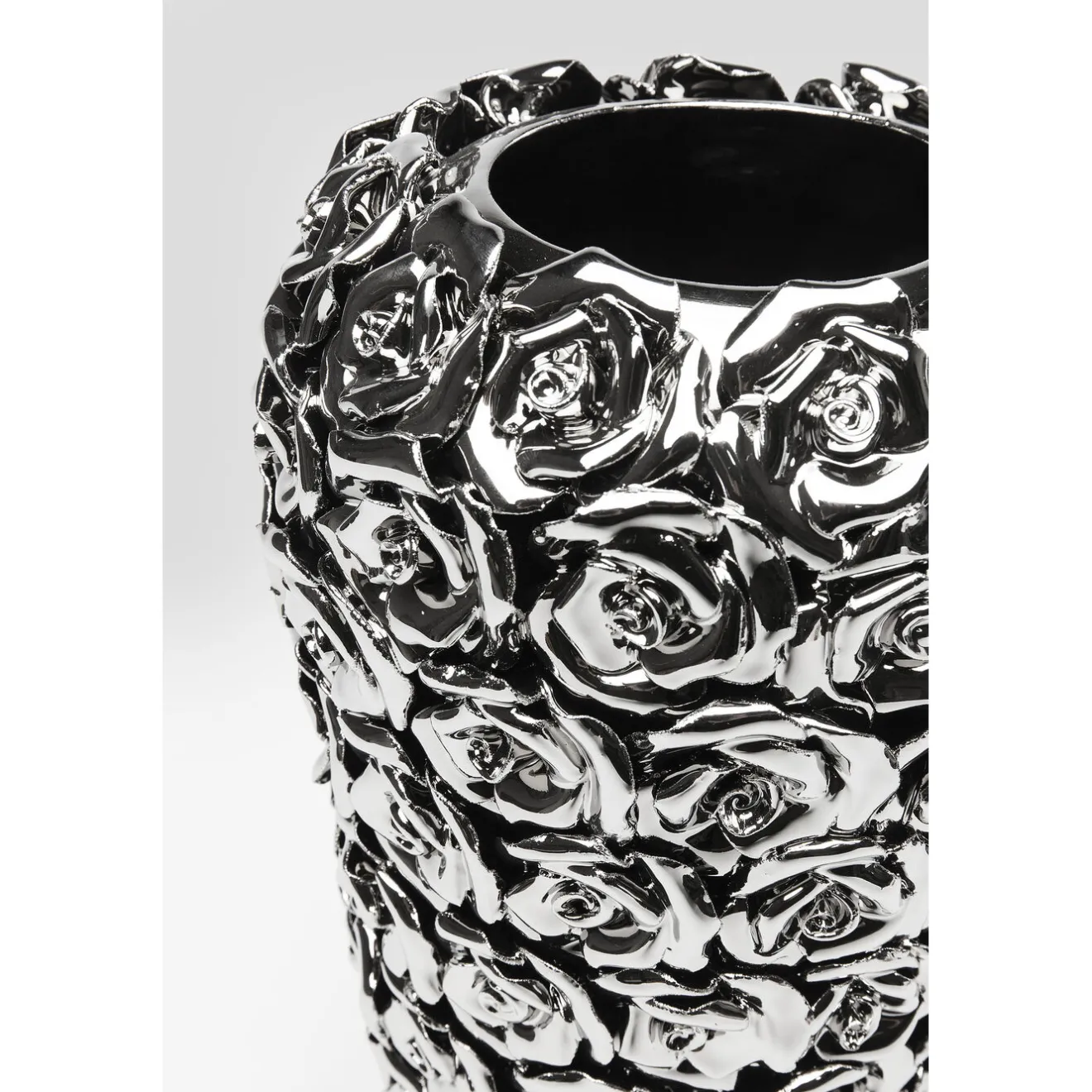 KARE Design Vases|Vase Rose Multi Chrome Gm