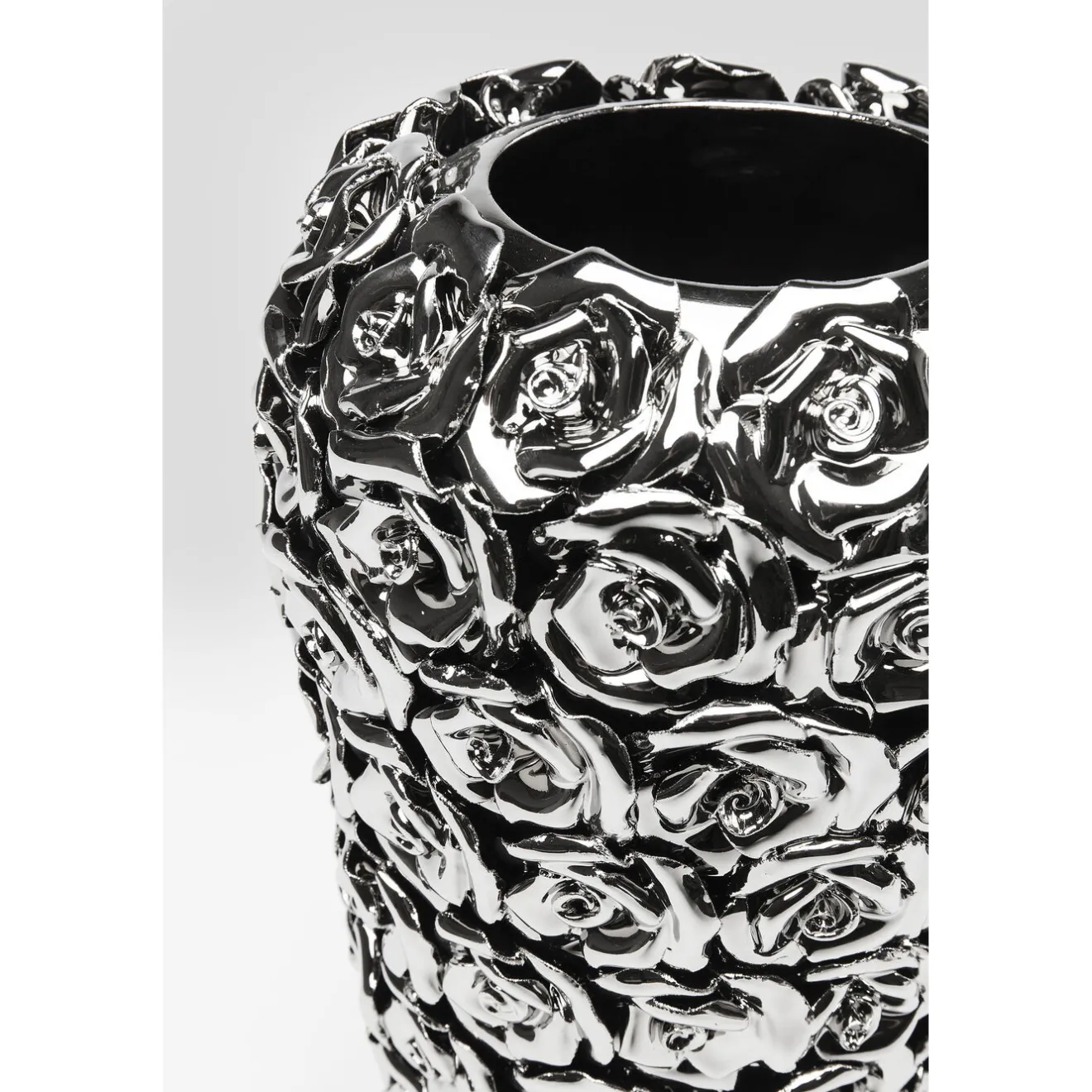 KARE Design Vases|Vase Rose Multi Chrome Pm